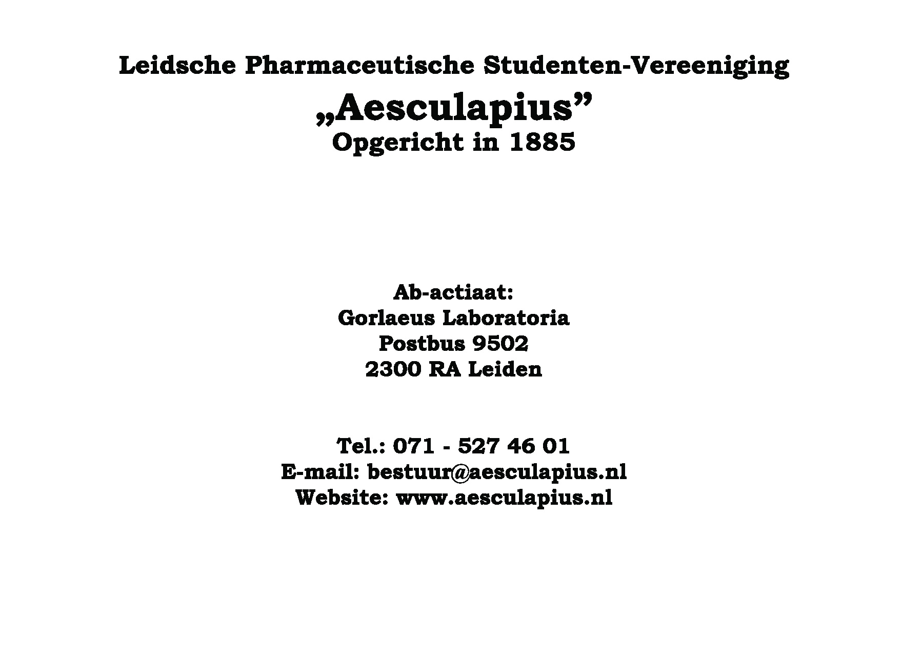 Buiten Achter