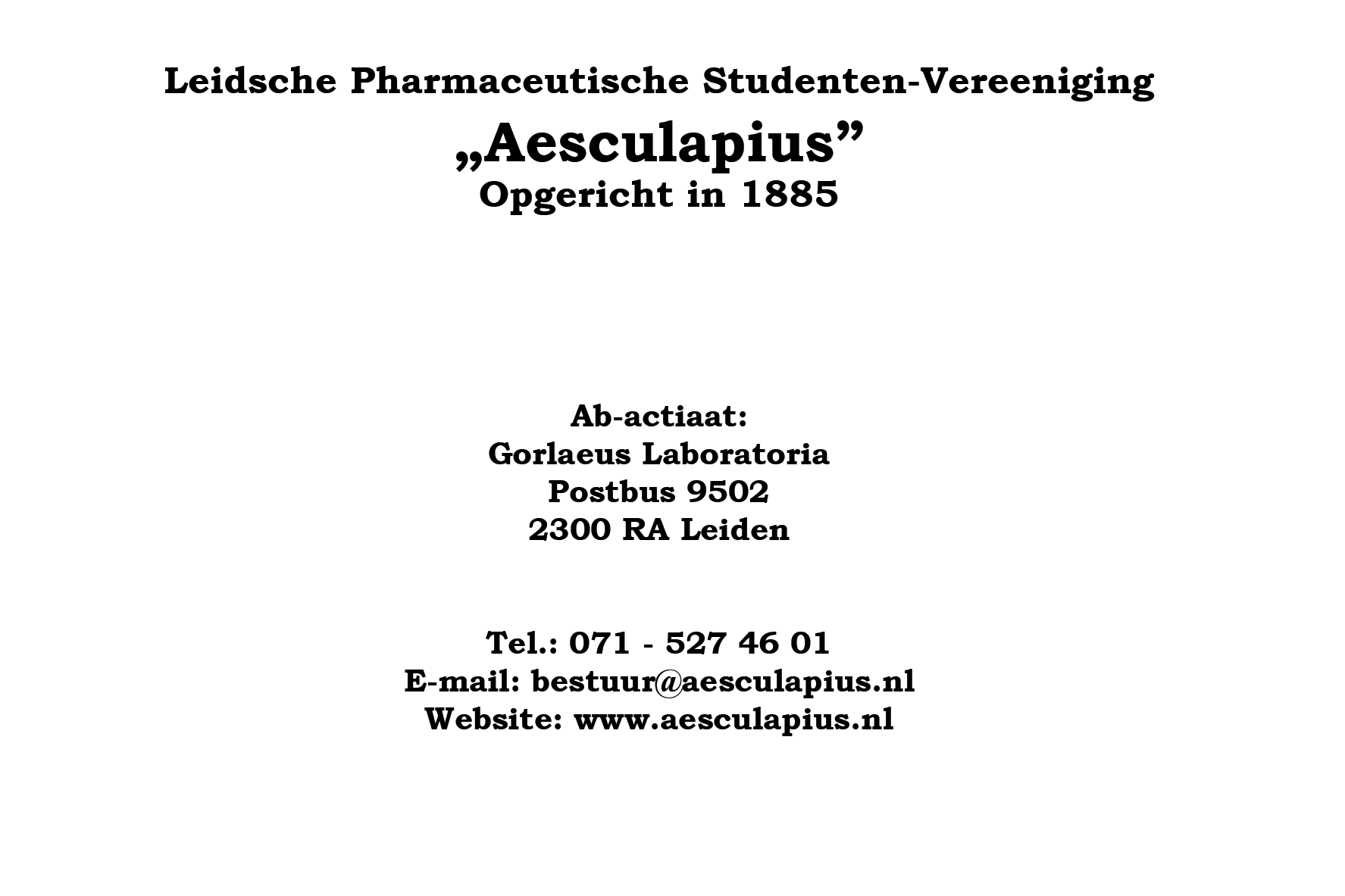 Buiten Achter